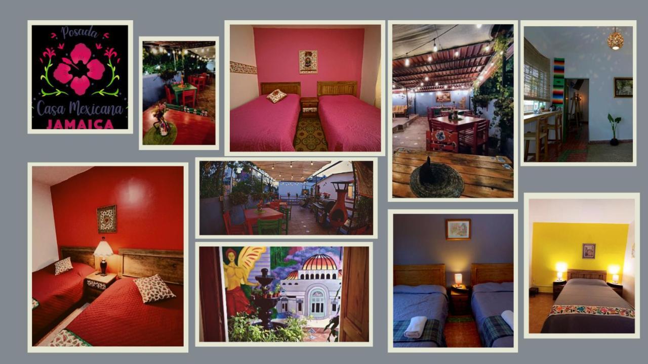 Posada Casa Mexicana Jamaica Kota Meksiko Bagian luar foto